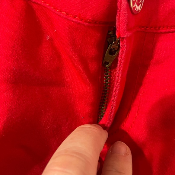 Celebrity Pink Skinny Jeans Red Small - Picture 14 of 16